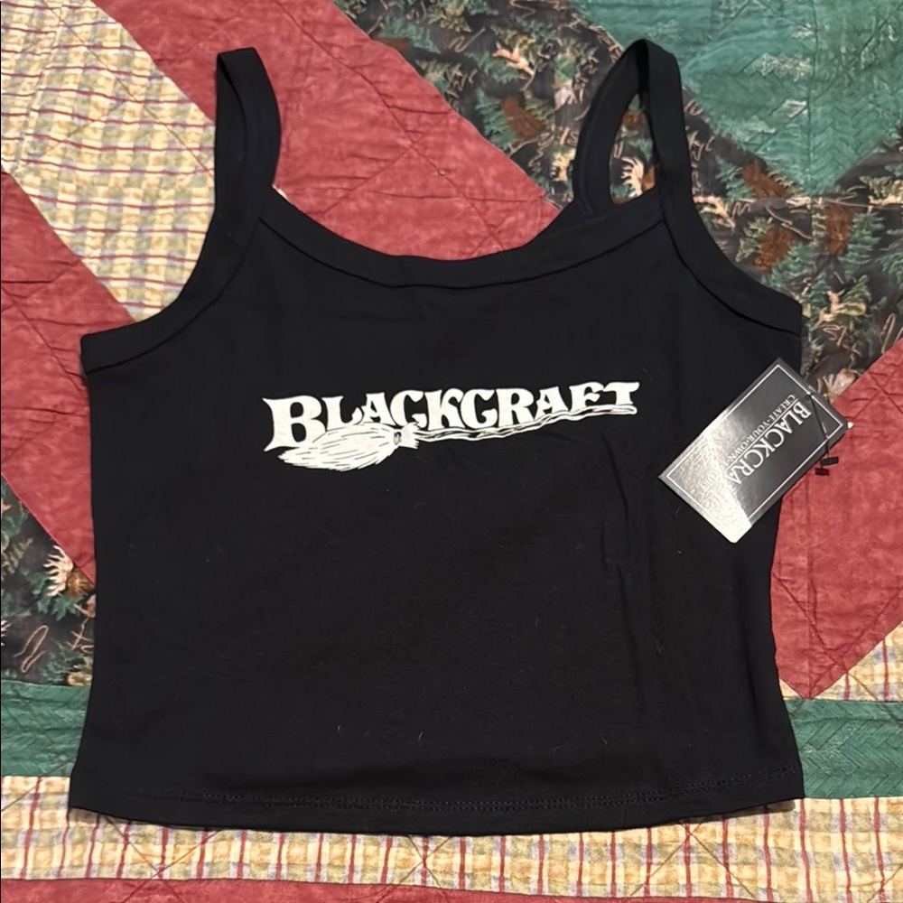 Blackcraft logo tank